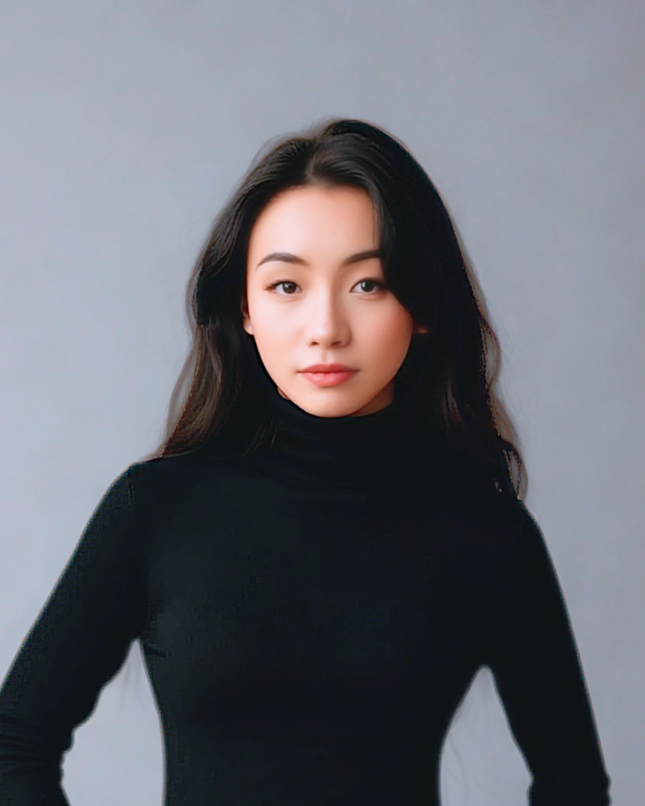 Christi Park — turtleneck portrait